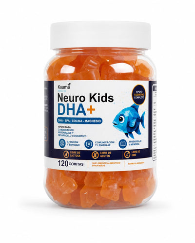 Neuro Kids DHA+: Gomitas de Omega 3 150mg DHA + EPA por gomita